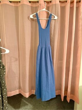 h&m denim maxi dress Denim Maxi Dresses